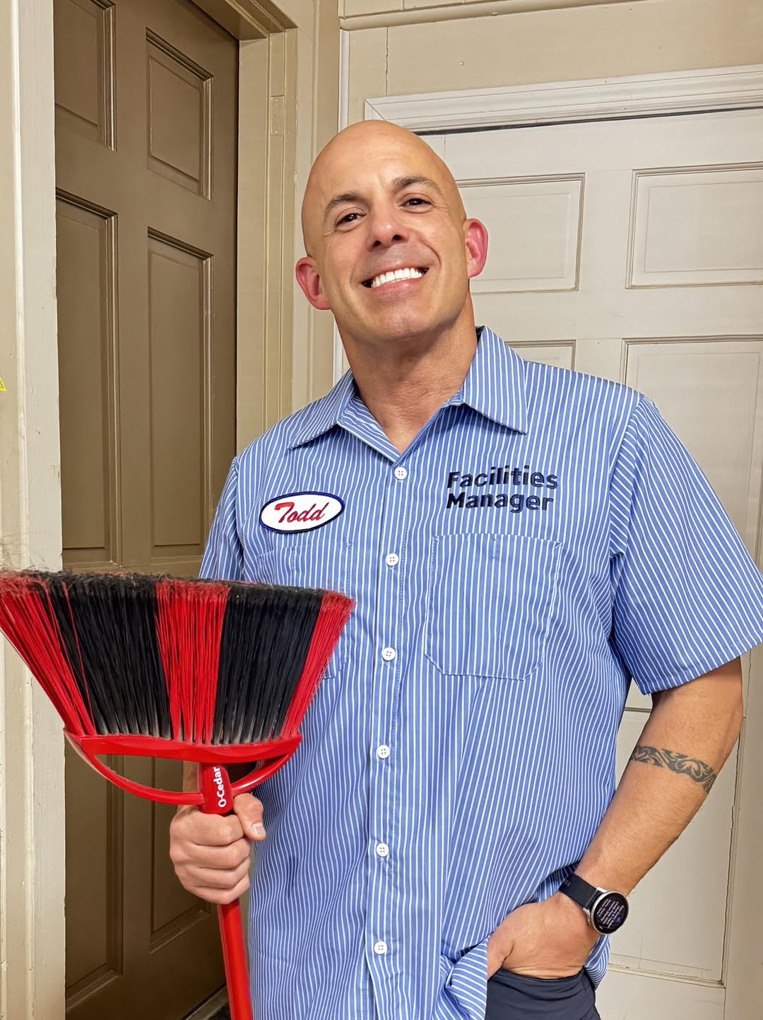 Todd, Facilities Manager at Taylor James Hair Studio