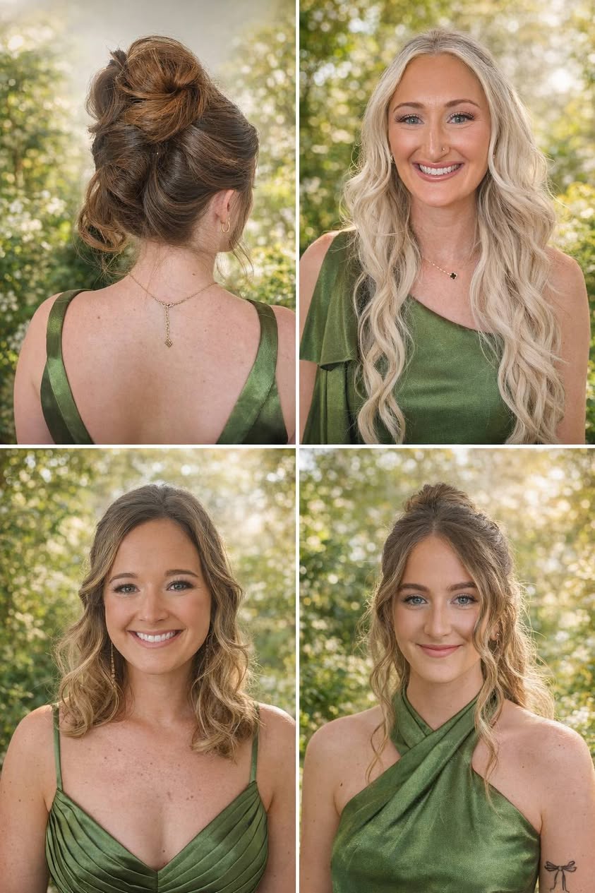 Bridal Party Hairstyles